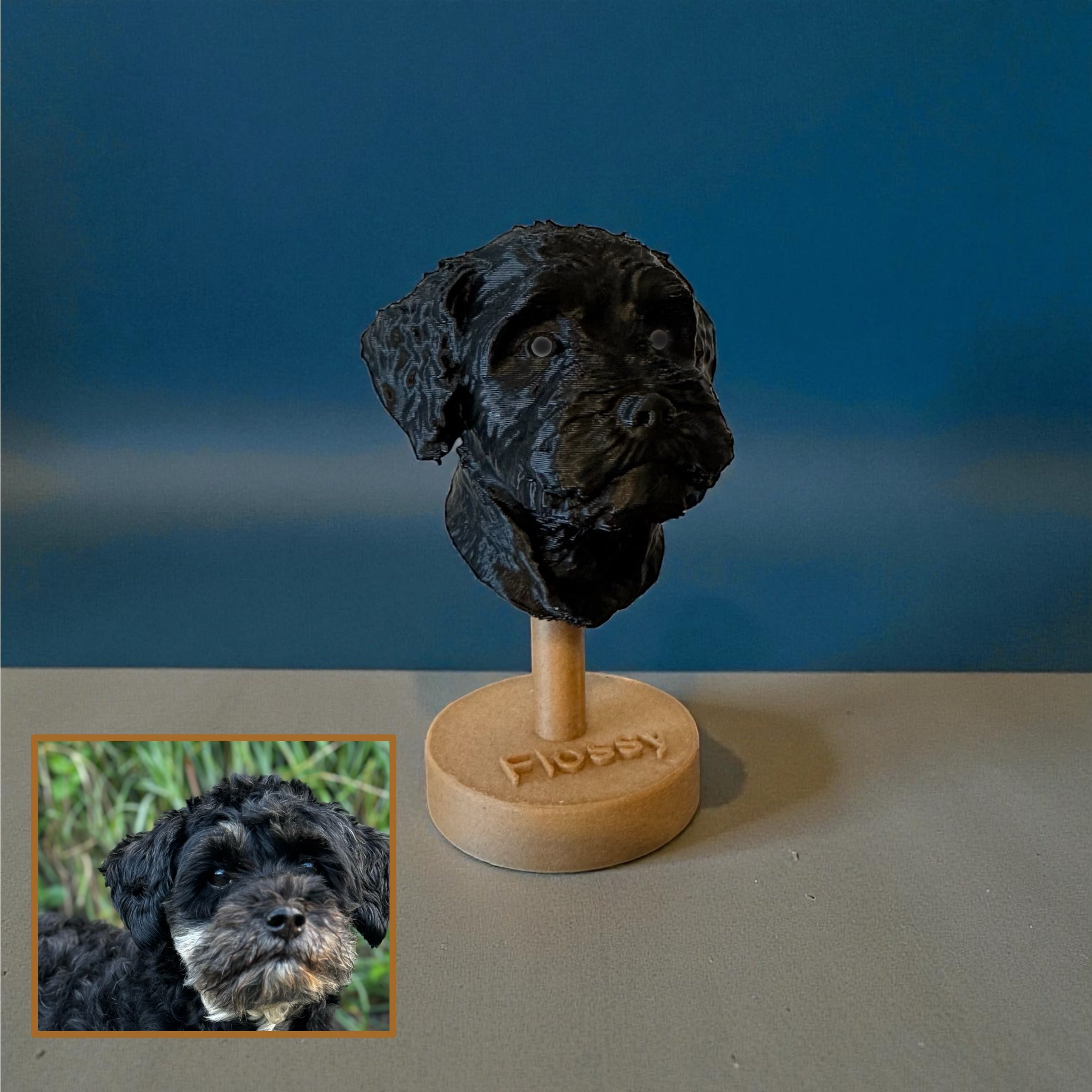 Custom Pet Print - 3D Print from ANY Photo! (Large)
